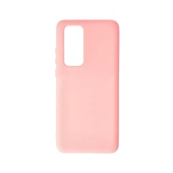 Capa de Silicone para Huawei P40 Rosa
